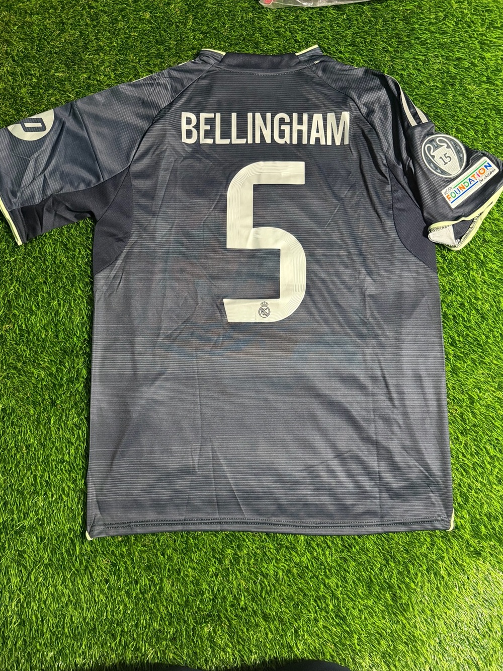 Adidas Real Madrid 25/26 Away Jersey -Bellingham 5